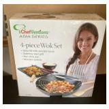 NEW 4-pc. wok set