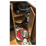 Contents of lower kitchen cabinets