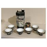 Dragonware sake set
