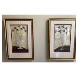 2 framed prints
