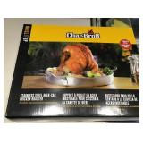 NEW Char-Broil stainless beer-can chicken roaster