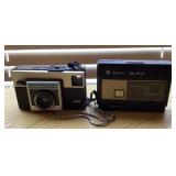 Ansco Disc and Kodak Instamatic cameras