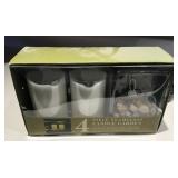 NEW 4-piece flameless candle garden