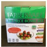 NEW Farberware 10-pc. bowl set