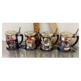 4 Dale Earnhardt tankards