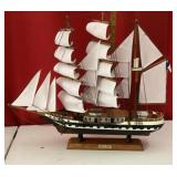 Belem sailing ship model