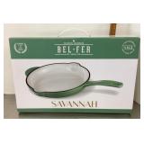 NEW enamel cast-iron skillet