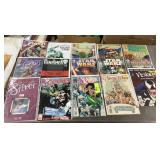 15 assorted comics