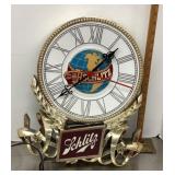 Schlitz beer clock light