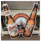 28" Coors Beer sign