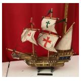 Santa Maria sailing ship model