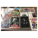12 assorted comics