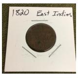 1820 East Indian token