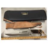 Hibben Rambo III knife with sheath