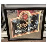 16x18 Miller Genuine Draft beer mirror