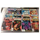 12 Wolverine comics