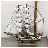 Simon Bolivar sailing ship model