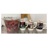 Dale Earnhardt Jr steins and bucket