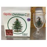 Spode ChristmasTree goblets