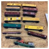 Collection of box cars