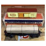 Lionel No. 2679 Baby Ruth box car and flatcar