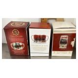 3 Budweiser steins