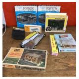 Train layout decor and accessories