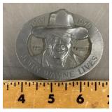 John Wayne belt buckle