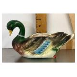 Rubens ceramic mallard duck planter