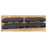 4 Santa Fe passenger cars