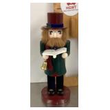 Victorian caroler nutcracker