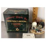 Anheuser-Busch "Somethingï¿½s Brewing" figurine