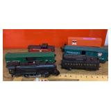 6 Lionel train cars
