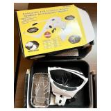 2 Rechargeable LED headband magnifiers