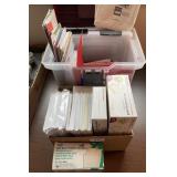 Large group of envelopes and greeting cards