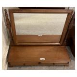 Dresser mirror with drawers 26x10x24