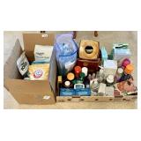 Bathroom supplies and toiletries