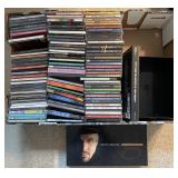 Large box of CDs