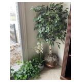 Faux home dï¿½cor greenery