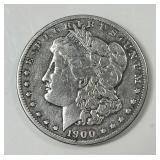 1900-O Morgan silver dollar