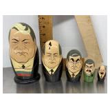 Russian leaders nesting dolls set