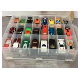 Group of Hot Wheels and Johnny Lightning cars