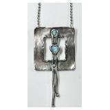 Diodae sterling silver opal necklace
