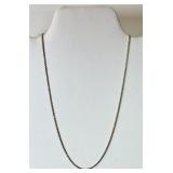 14k gold 18" chain necklace