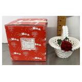 Enesco flower basket