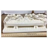 Composite Last Supper sculpture