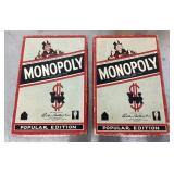 Vintage Monopoly games