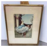 13x16 W.E. Webster art print "Romance"