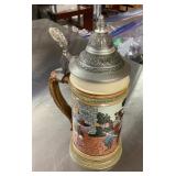 German beer stein