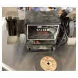 Craftsman bench grinder with buffing wheel